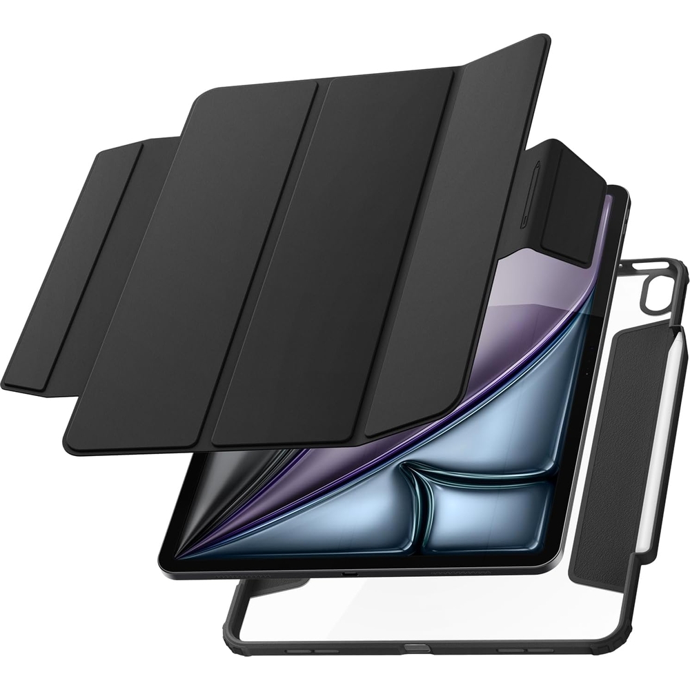 Etui Spigen Air Skin Pro do iPad Air 13" 2024, czarne
